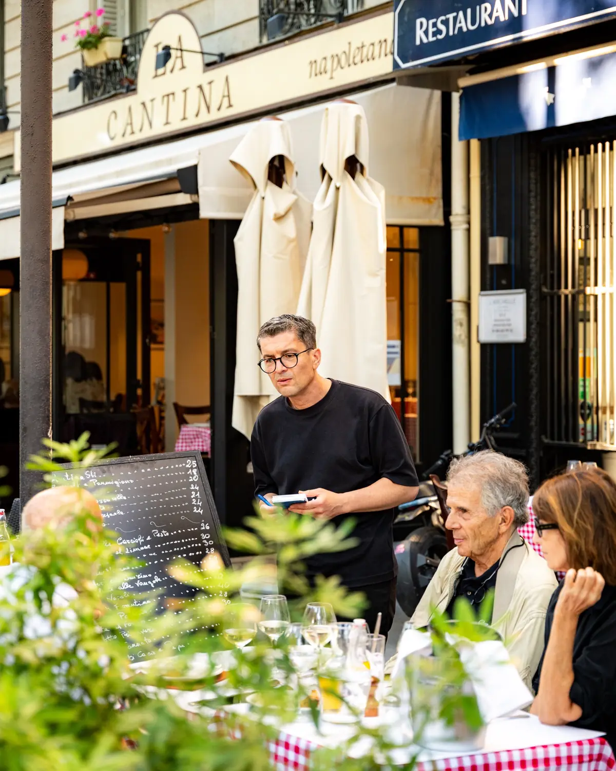 Service en terrasse